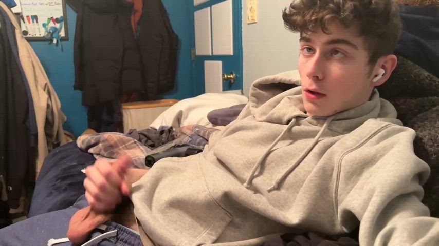 amateur ass big dick cock cute gooning masturbating onlyfans solo twink gay-slut