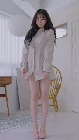 asian babe cute korean model clip
