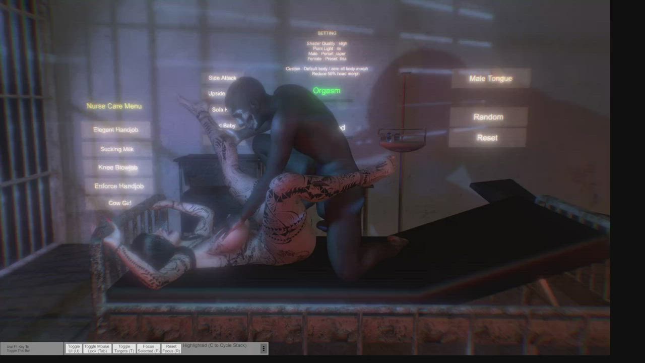 3D Female Prison clip