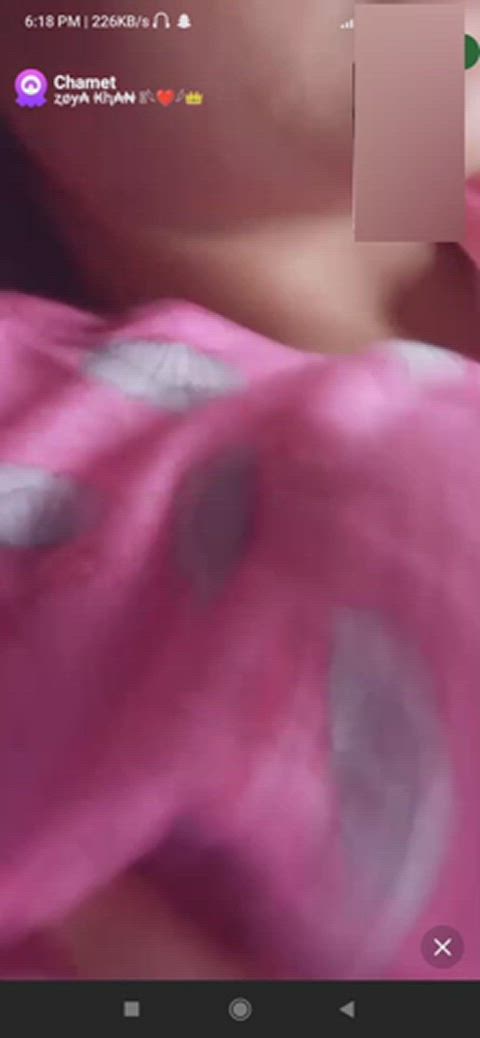 close up nipples pakistani selfie clip