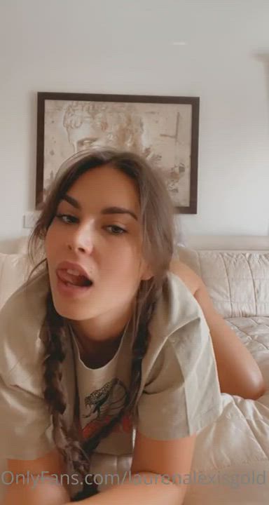 Dirty Talk Teasing Thong clip