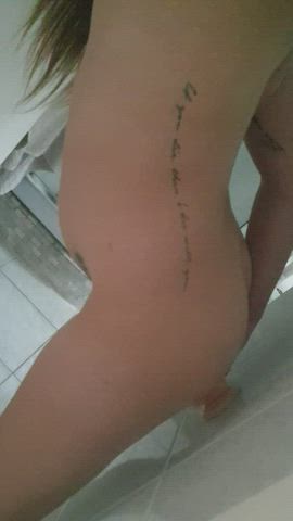 Bathroom Dildo Orgasm Petite clip