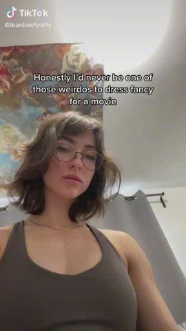 Fitness Muscular Girl Skirt TikTok clip