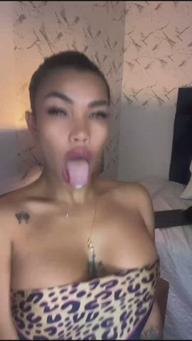 big tits bouncing tits huge tits latina tits titty fuck clip