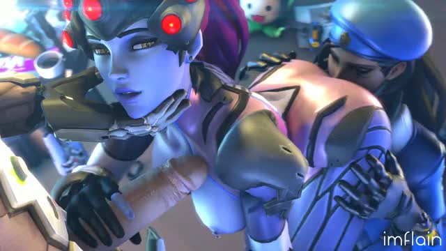 Ana-and-Widowmaker-Imflain-Overwatch-Animated-Hentai-3D-CGI-Video