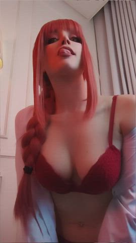 Boobs Cosplay Redhead