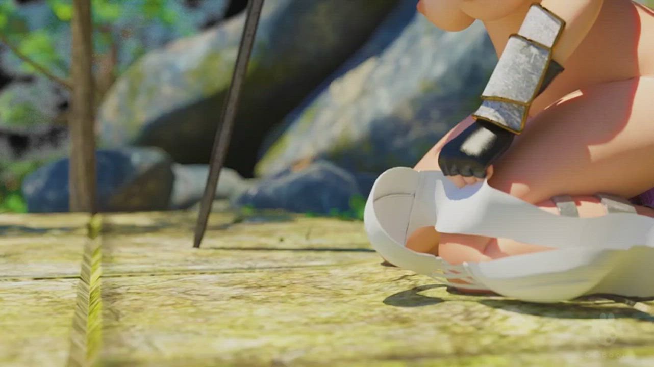 3D Animation Dildo Sex clip