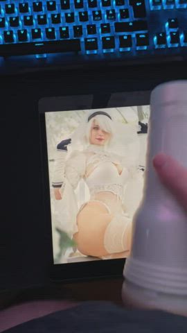 cum cumshot fleshlight tribute clip