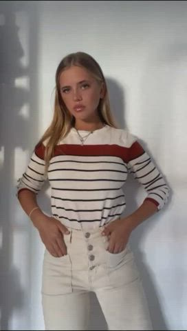 blonde boobs doll clip