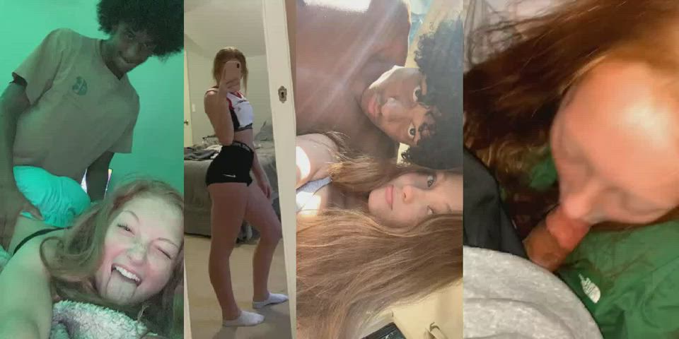 BBC Blowjob College Interracial Teen Teens clip
