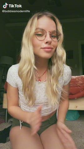 Glasses Handjob TikTok clip