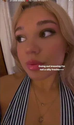 big tits british cleavage lips molly stewart clip