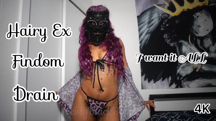 New Clip! Sexy hairy ex girlfriend tricks you into sending