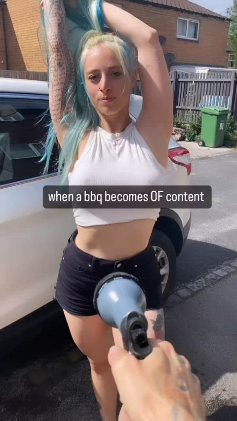 blonde shower tits clip