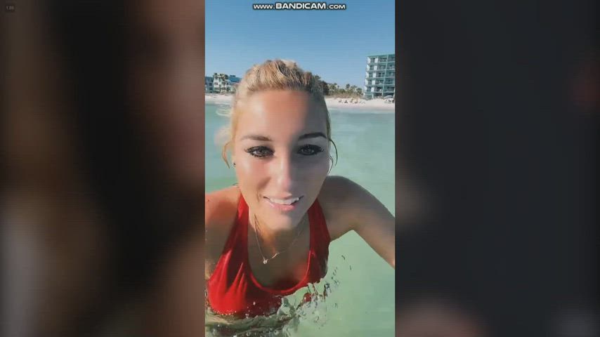 See Through Clothing Swimsuit TikTok clip