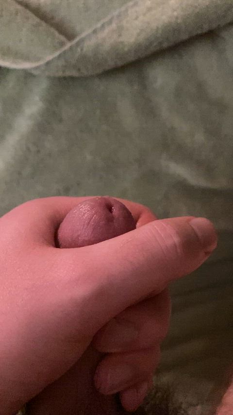 cock leaking precum clip