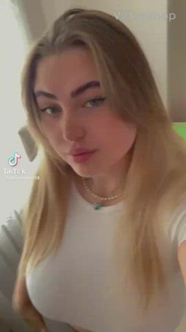 nipple piercing nipples pierced see through clothing tik-tok twerking clip