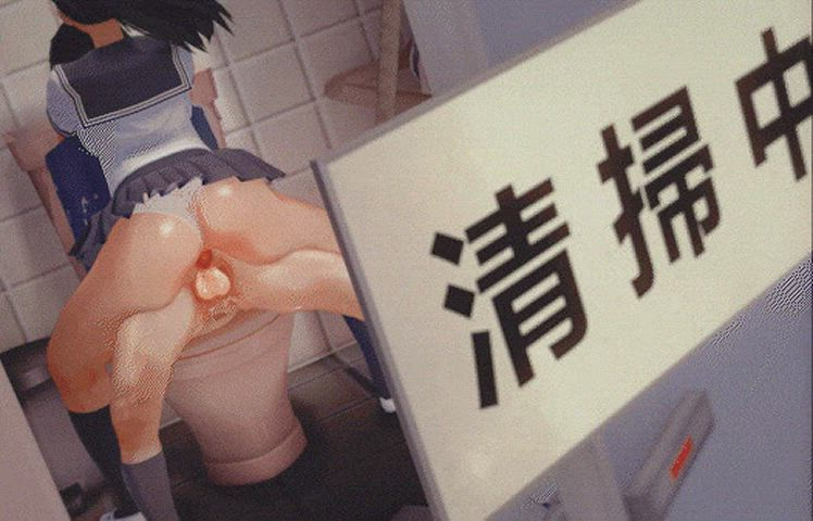 Thicc schoolgirl riding dick in the bathroom.