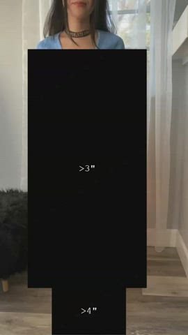 [Video] If you're smaller than 3 inches then you won't see much more than the Chanel