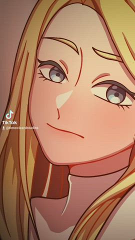 art blonde heels hentai sfw clip