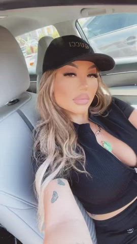 asian blonde huge tits clip