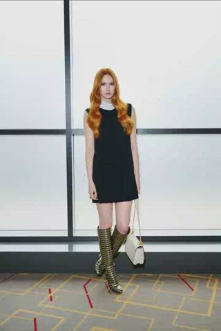 celebrity karen gillan legs redhead clip