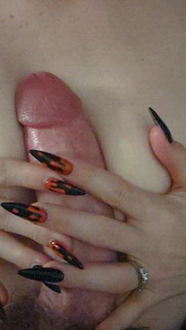 Slow motion titty fuck anyone? 🙋♀️😏 (OC)