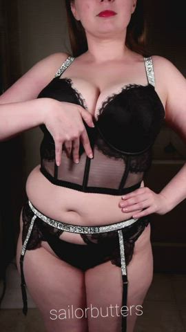 My chubyness in new lingerie