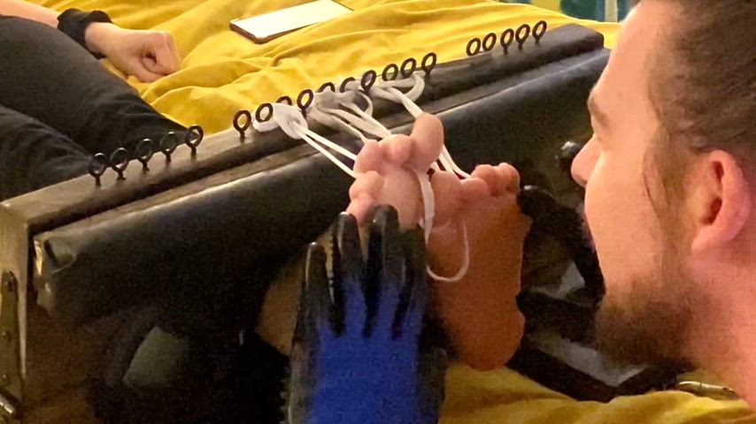 I think she likes the gloves π