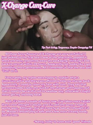 Nancy, lucky to have such 'good' friends [Pink Cum-Cure]