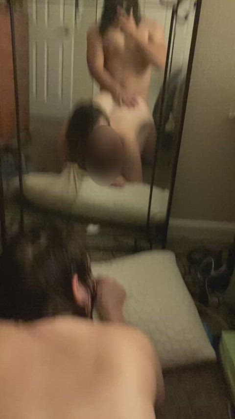cheating doggystyle mirror clip