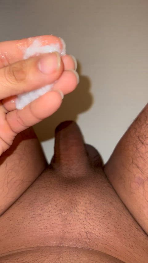 amateur cock homemade jerk off masturbating nsfw oil oiled onlyfans solo clip