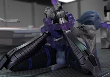 Liara t'soni futanari tentacles by likkegz GIF by bropsycho