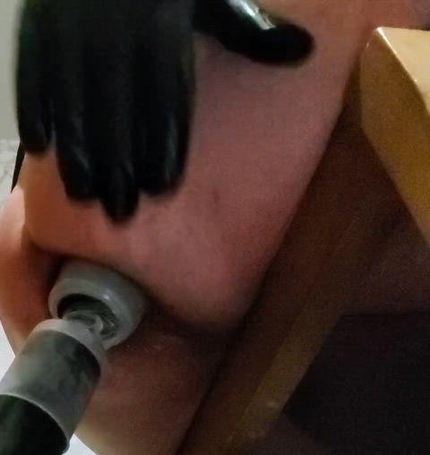 anal anal play magic wand gaping-ass clip