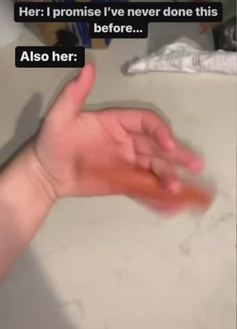 girl dick girlfriend handjob clip