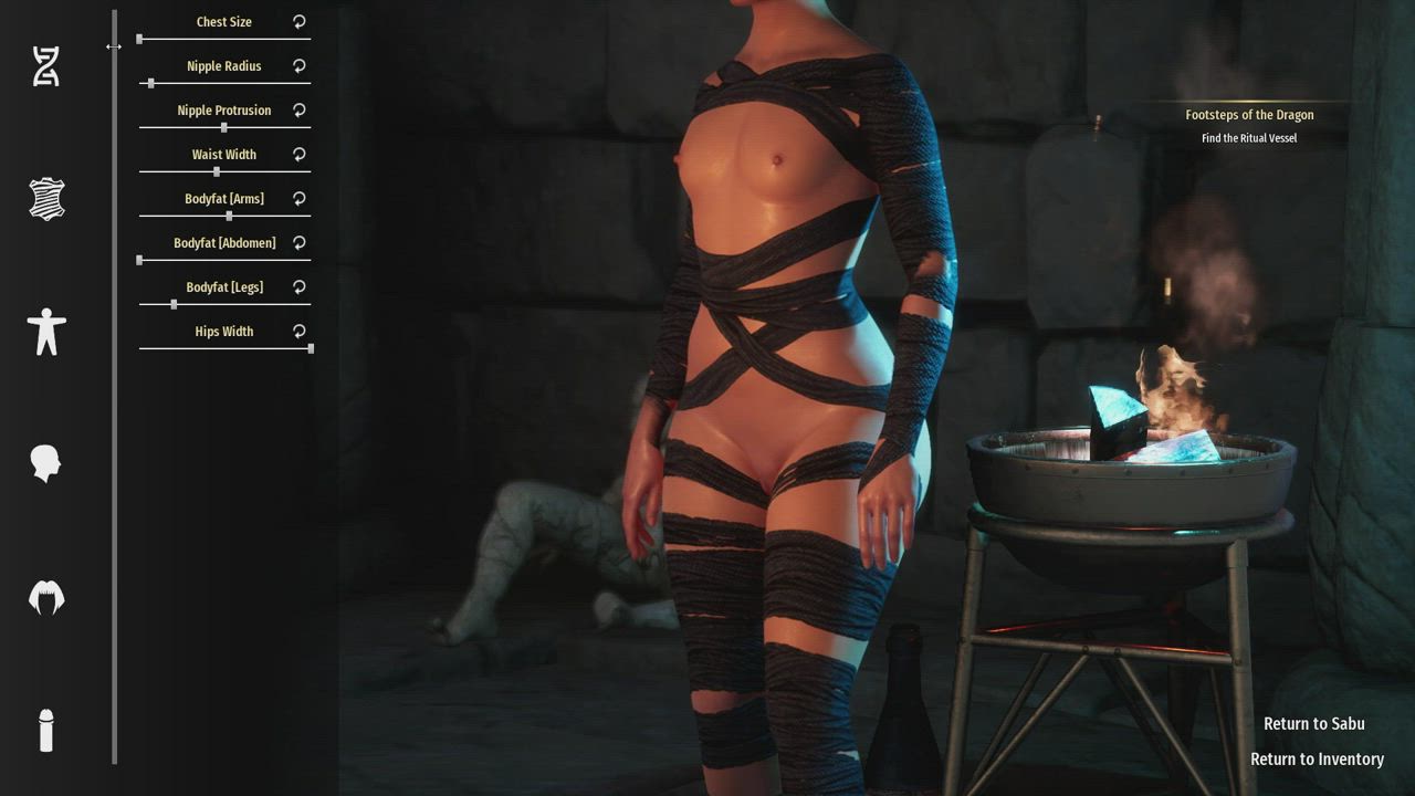 3D Boobs Nude clip