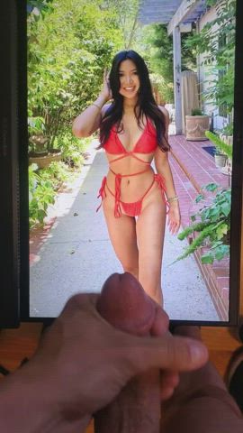 Bikini Cumshot Tribute clip
