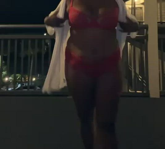 Boobs Flashing Lingerie clip
