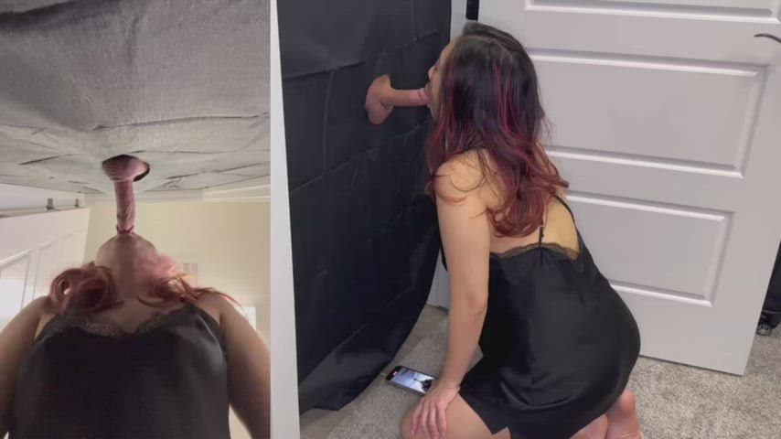Broke in my newly made glory hole