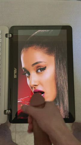 Ariana Grande Cum Tribute clip