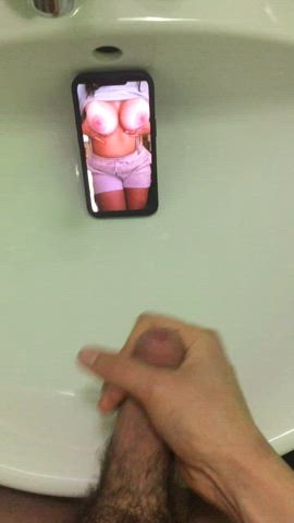 big tits cock cum clip