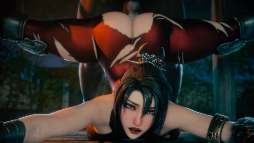 3d animation asian bbc bbc slut dogging doggystyle interracial rule34 pounding clip