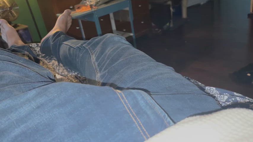 big dick jeans tease tribute clip