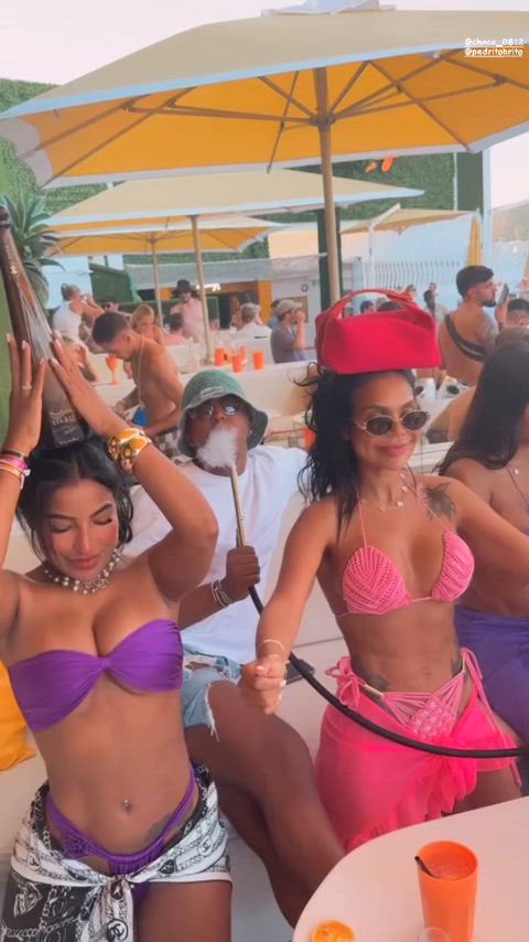 bikini brazilian club dancing girls latina clip
