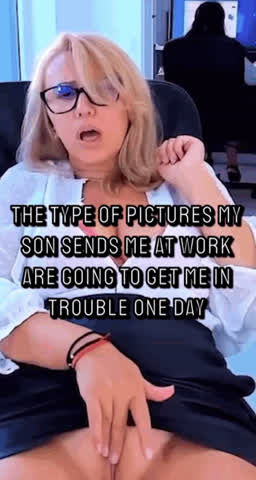 caption fingering mom son taboo clip