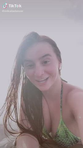 Amateur Beach Big Ass Dirty Talk TikTok clip