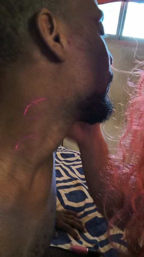 kiss kissing lipstick lipstick fetish clip