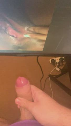 cock cumshot tribute clip