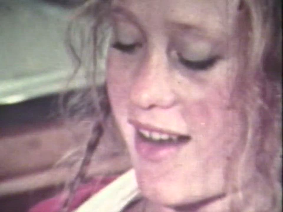 Lesbian Pussy Licking Redhead Schoolgirl Shaved Pussy Vintage clip