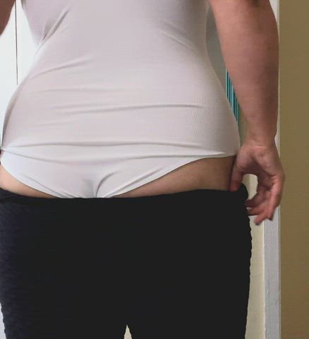 bbw booty chubby curvy hotwife striptease tease thick thighs clip